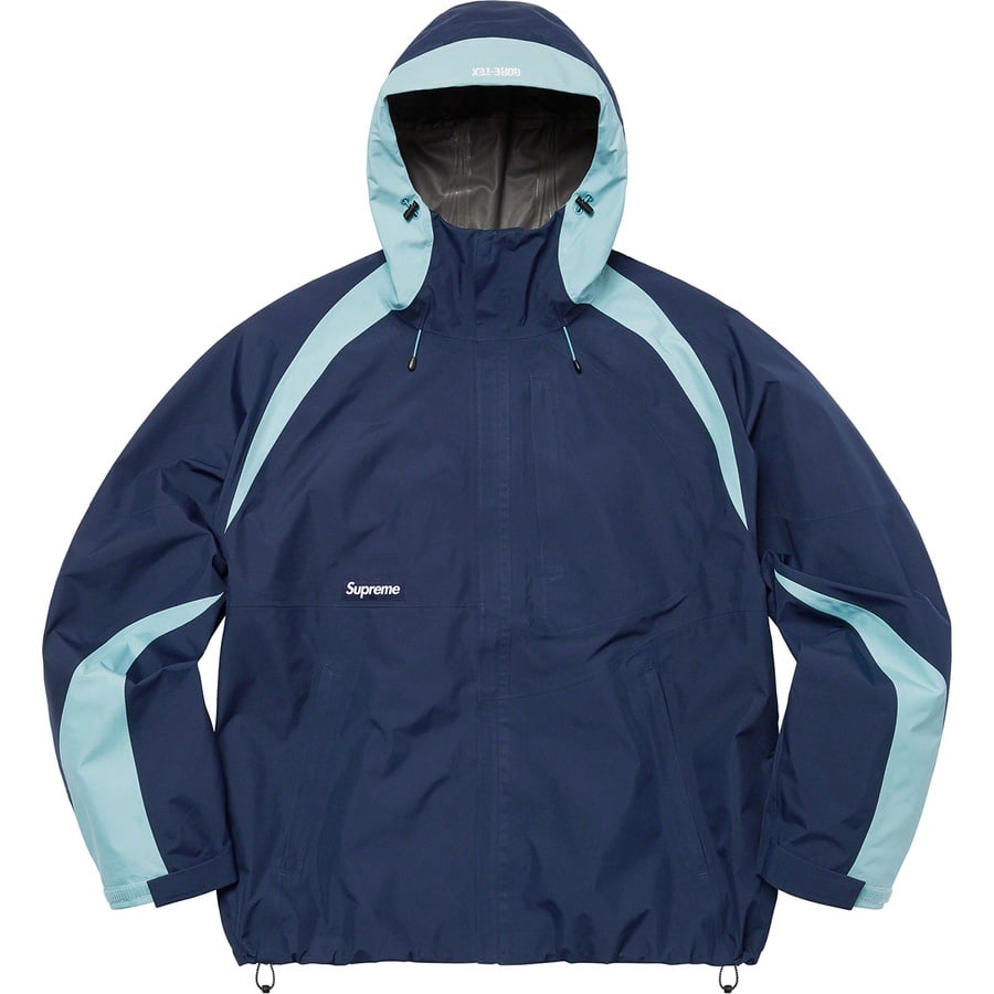 Details on GORE-TEX PACLITE Jacket Navy from spring summer
                                                    2022 (Price is $348)