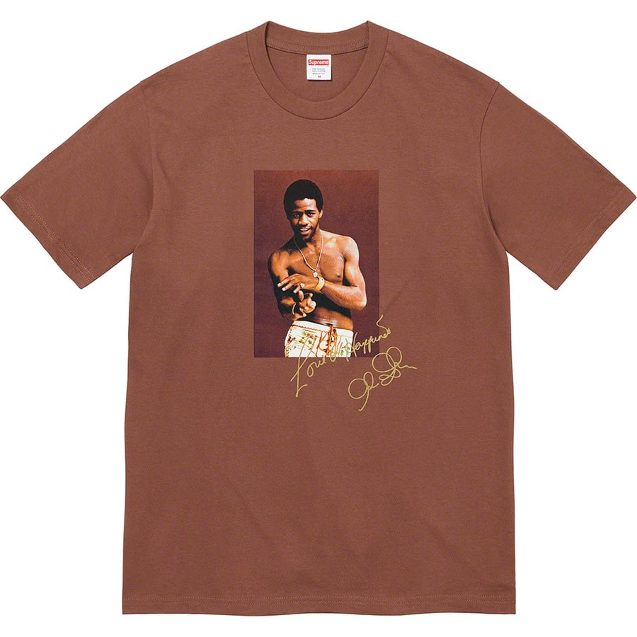 Details on Al Green Tee Brown from spring summer 2022 (Price is $48)