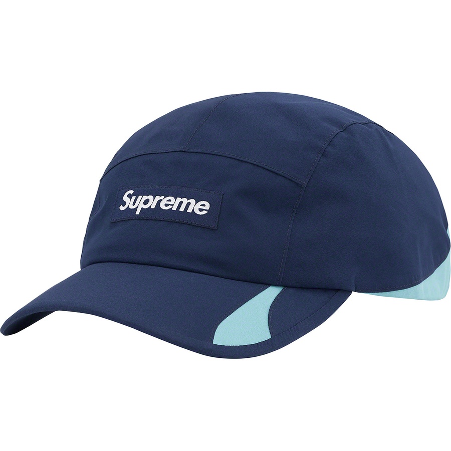 Details on GORE-TEX Paclite Camp Cap Navy from spring summer
                                                    2022 (Price is $58)