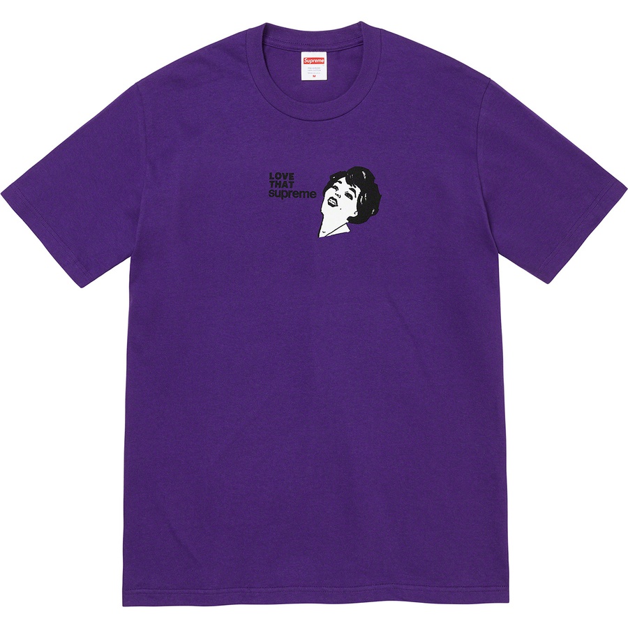 Details on Love That Tee Purple from spring summer 2022 (Price is $40)