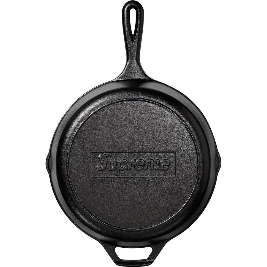 Details on Supreme Lodge 10" Cast Iron Skillet Black from spring summer 2022 (Price is $58)