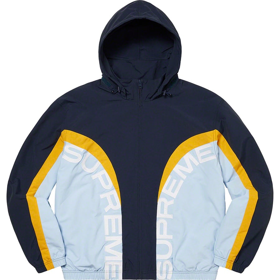 Supreme Curve Track Jacket (SS22) - Navy - $168