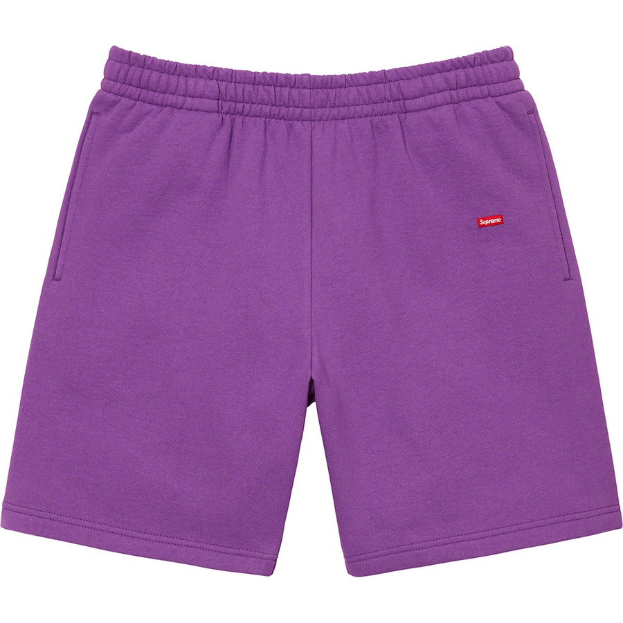 Details on Small Box Sweatshort Purple from spring summer
                                                    2022 (Price is $118)