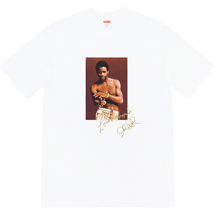 Details on Al Green Tee White from spring summer 2022 (Price is $48)