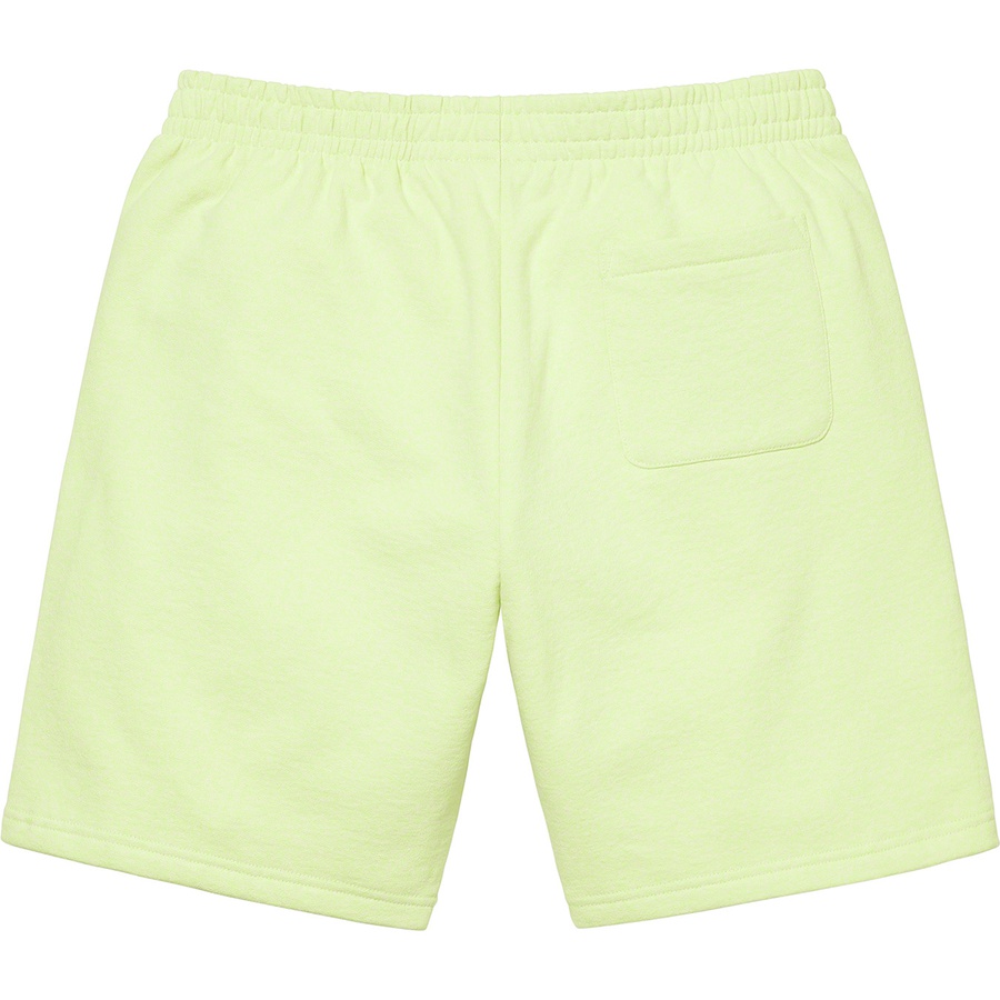Details on Small Box Sweatshort Pale Green from spring summer 2022 (Price is $118)