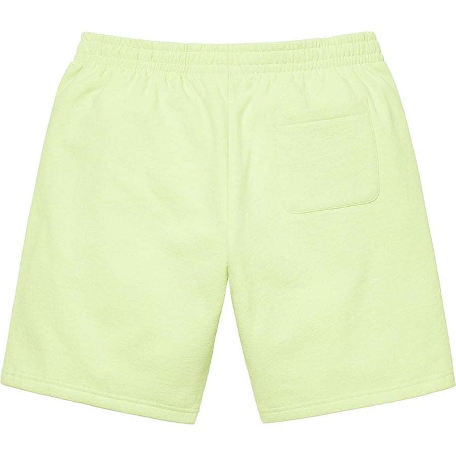 Details on Small Box Sweatshort Pale Green from spring summer
                                                    2022 (Price is $118)