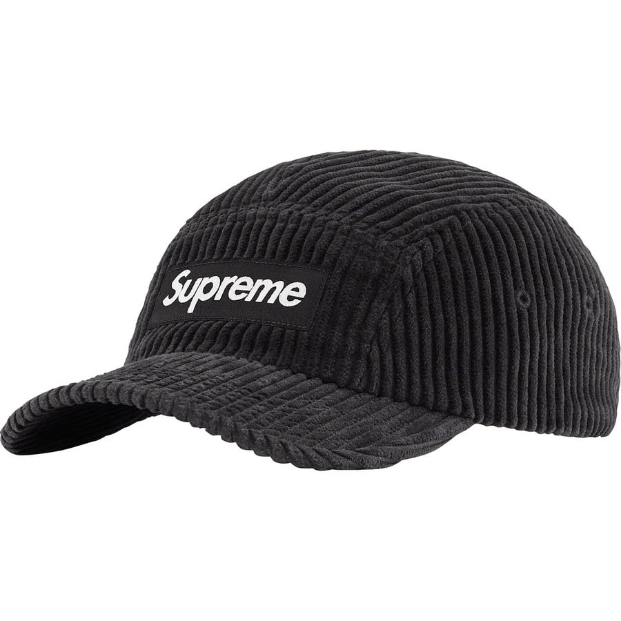 Details on Corduroy Camp Cap Black from spring summer
                                                    2022 (Price is $48)