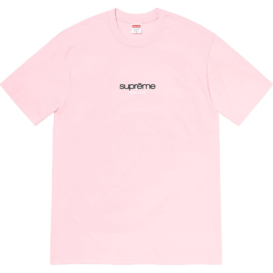 Details on Classic Logo Tee Light Pink from spring summer 2022 (Price is $40)