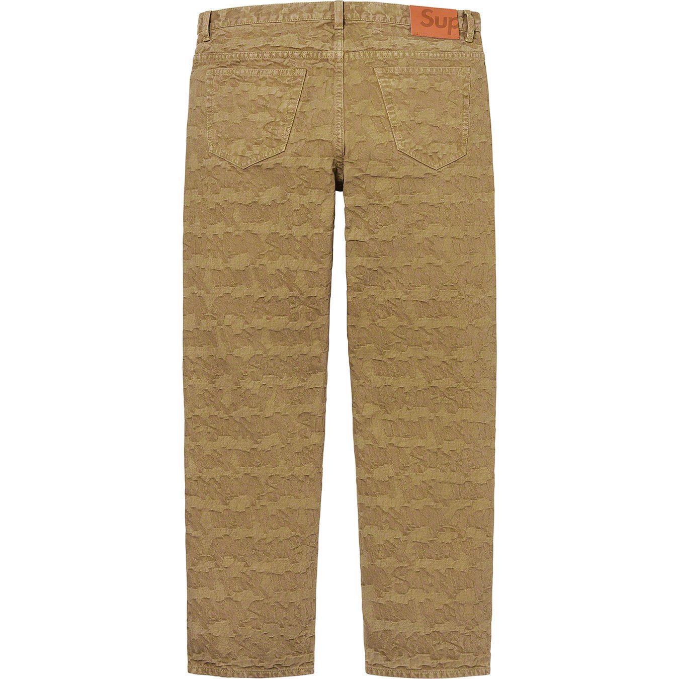 Fat Tip Jacquard Regular Jean - spring summer 2022 - Supreme