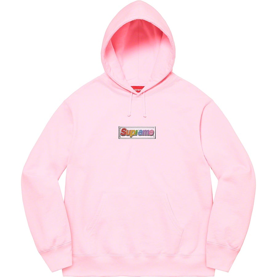 Details on Bling Box Logo Hooded Sweatshirt Light Pink from spring summer
                                                    2022 (Price is $158)