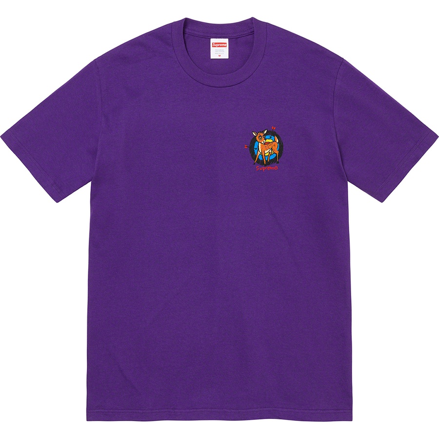 Supreme Deer Tee (SS22) - Purple - $40