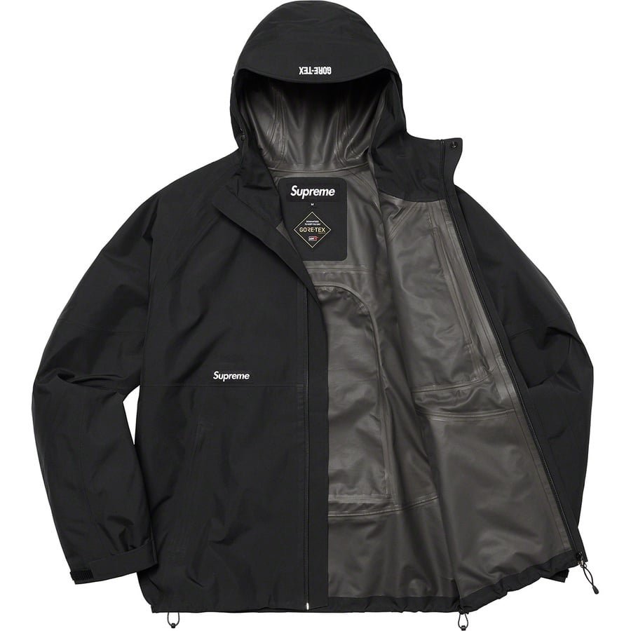 Details on GORE-TEX PACLITE Jacket Black from spring summer
                                                    2022 (Price is $348)