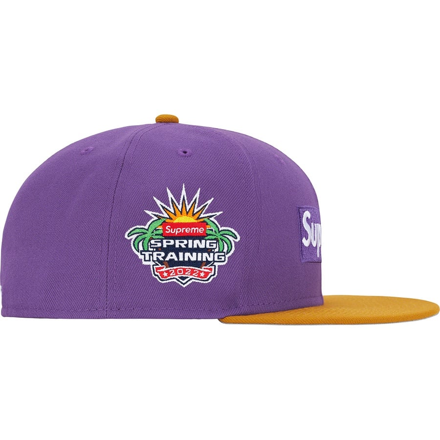 Details on 2-Tone Box Logo New Era Purple from spring summer
                                                    2022 (Price is $48)