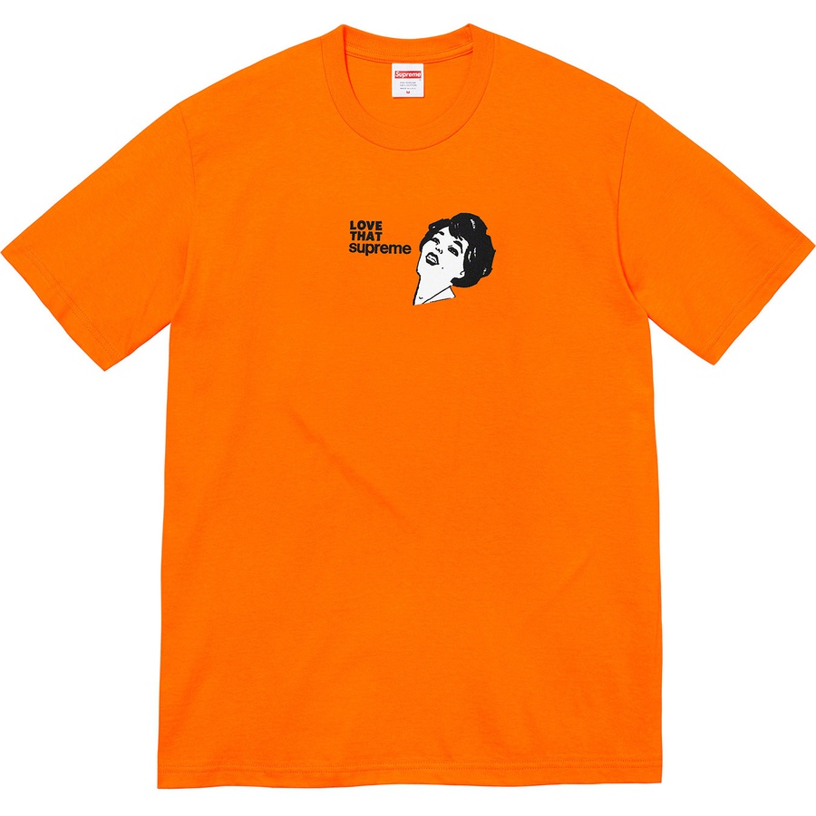 Details on Love That Tee Orange from spring summer
                                                    2022 (Price is $40)
