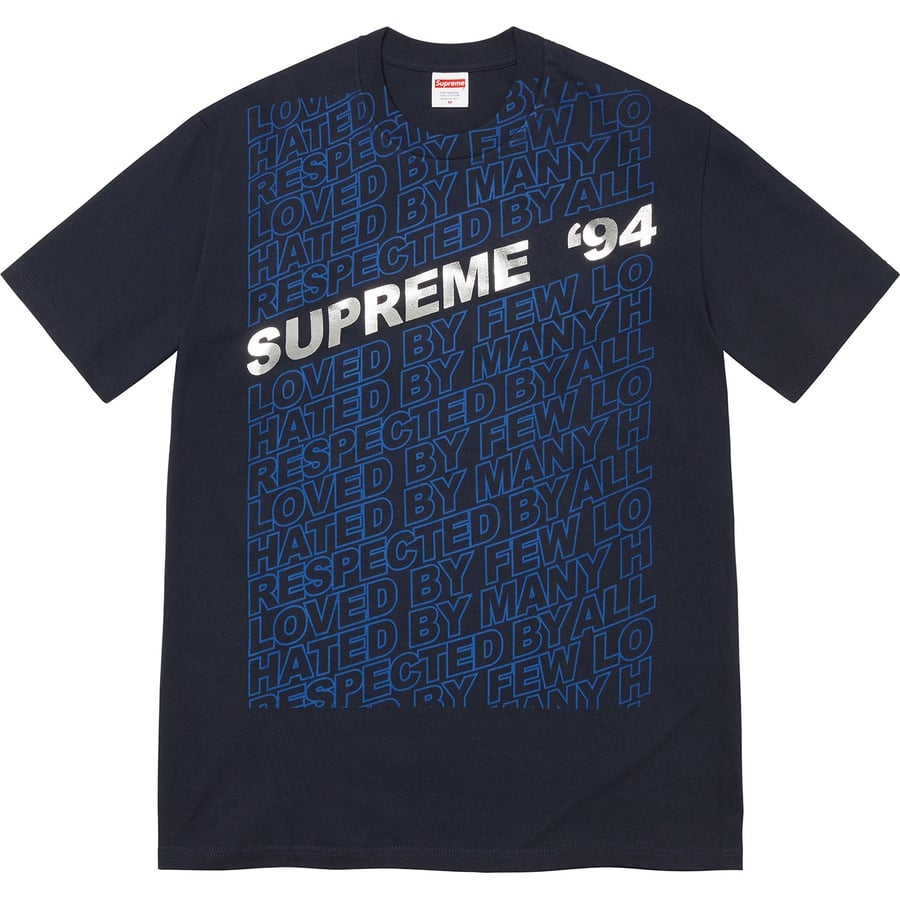 Details on Respected Tee Navy from spring summer 2022 (Price is $40)