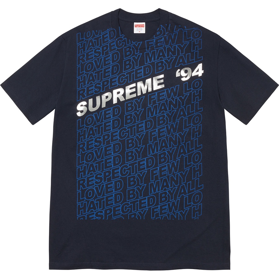 Details on Respected Tee Navy from spring summer
                                                    2022 (Price is $40)