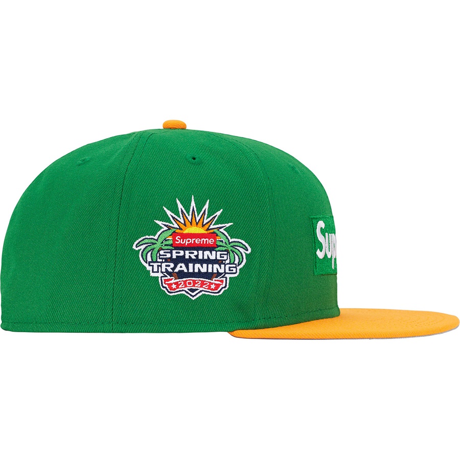 Supreme 2-Tone Box Logo New Era (SS22) - Green - $48