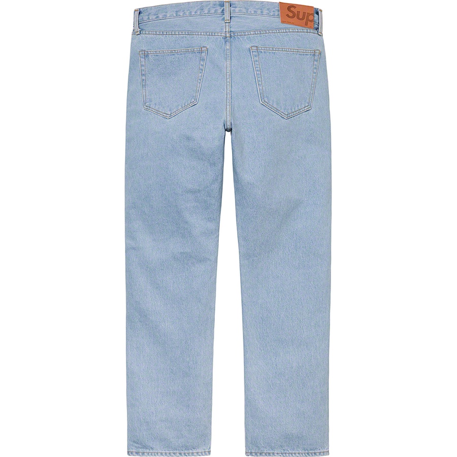 Details on Stone Washed Slim Jean Stone Washed Indigo from spring summer
                                                    2022 (Price is $178)