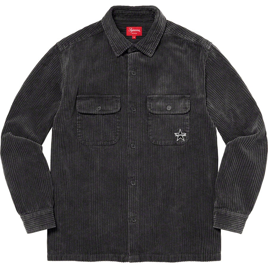 Details on Corduroy Shirt Black from spring summer 2022 (Price is $138)