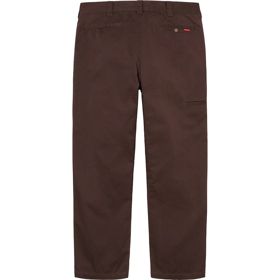 Details on Work Pant Brown from spring summer 2022 (Price is $128)