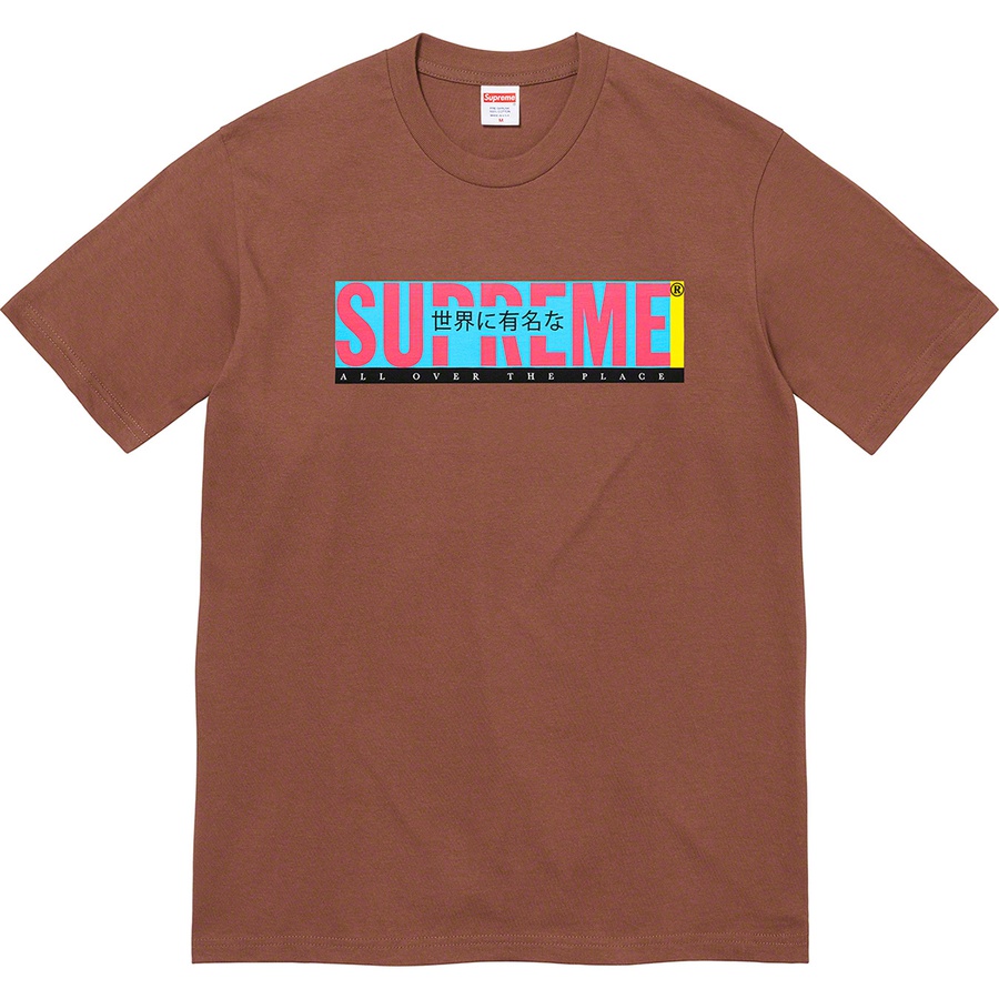 Details on All Over Tee Brown from spring summer
                                                    2022 (Price is $40)