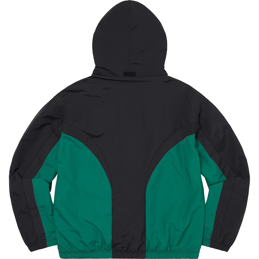 Supreme Curve Track Jacket (SS22) - Black - $168