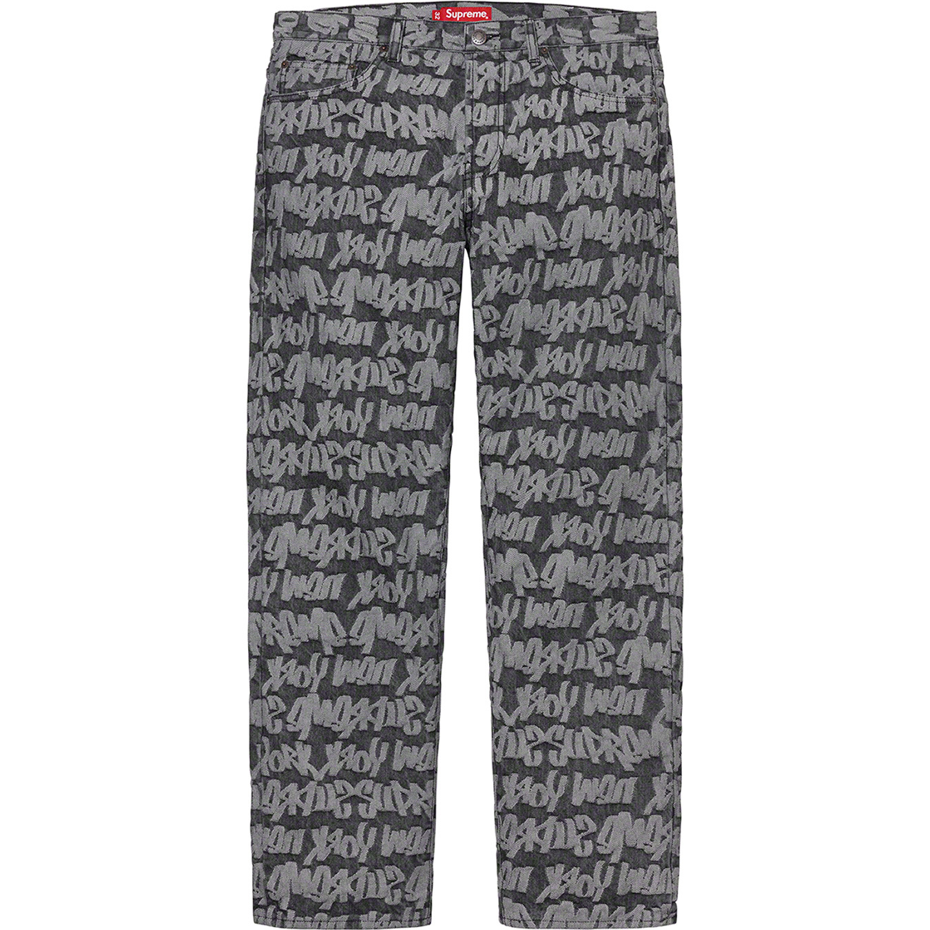 Fat Tip Jacquard Regular Jean - spring summer 2022 - Supreme