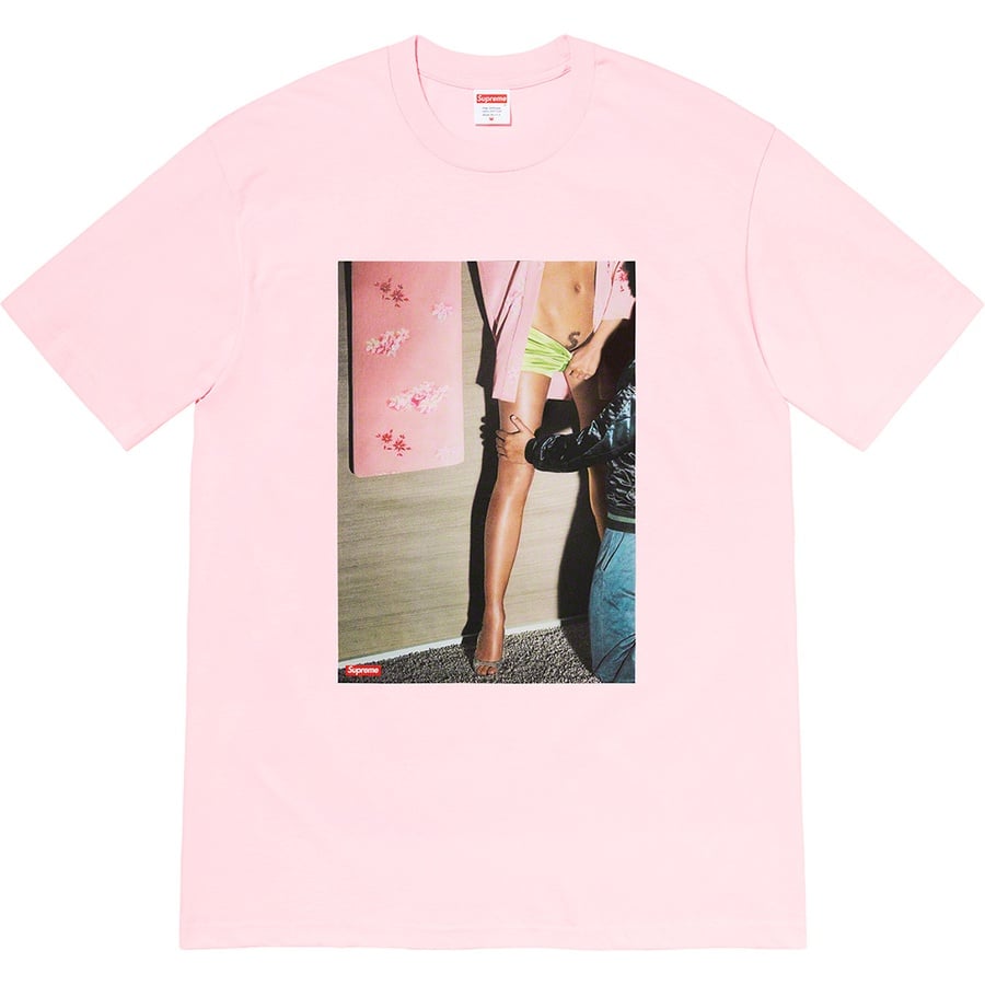 Supreme Model Tee (SS22) - Light Pink - $40