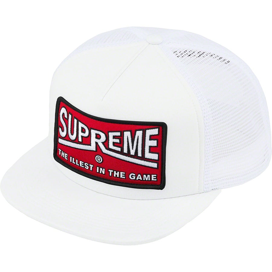 Details on Illest Mesh Back 5-Panel White from spring summer 2022 (Price is $46)