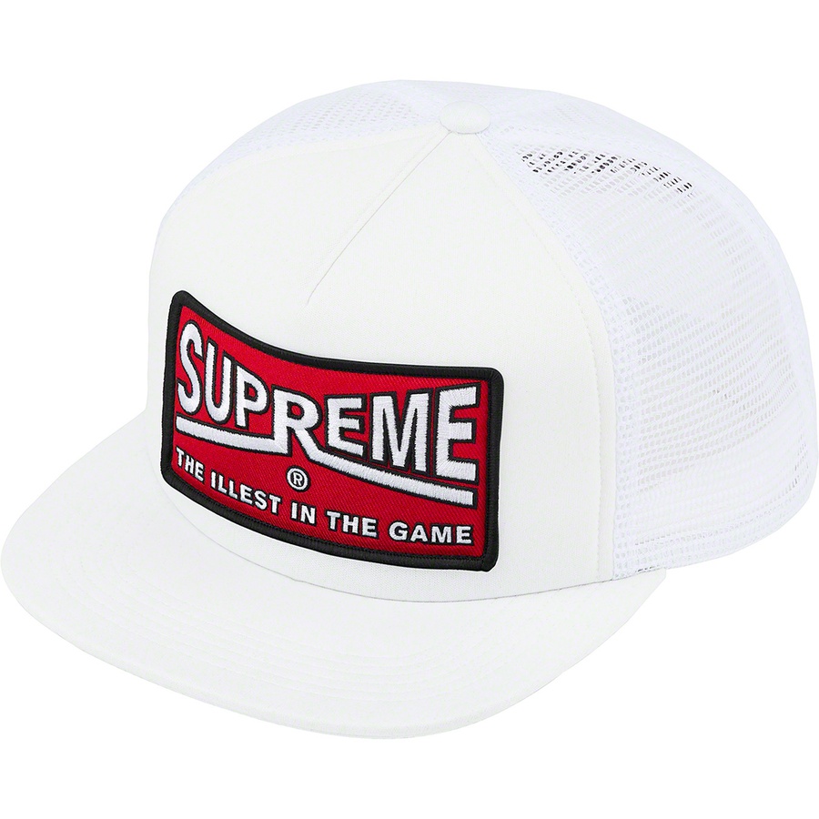 Details on Illest Mesh Back 5-Panel White from spring summer
                                                    2022 (Price is $46)