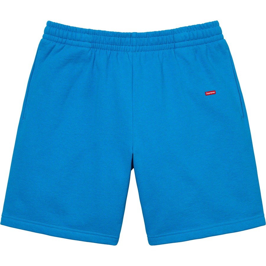 Details on Small Box Sweatshort Bright Blue from spring summer
                                                    2022 (Price is $118)