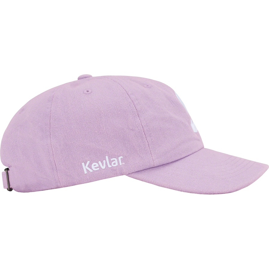 Details on Kevlar™ Denim S Logo 6-Panel Light Purple from spring summer 2022 (Price is $54)