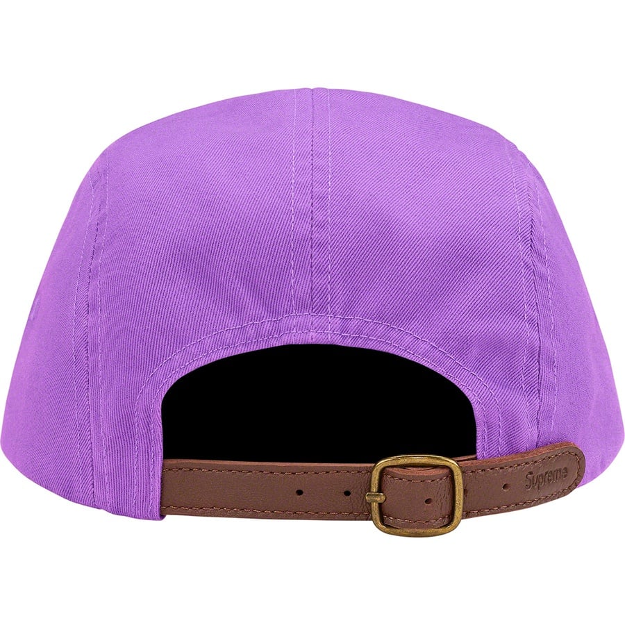 Details on Washed Chino Twill Camp Cap Light Purple from spring summer
                                                    2022 (Price is $48)