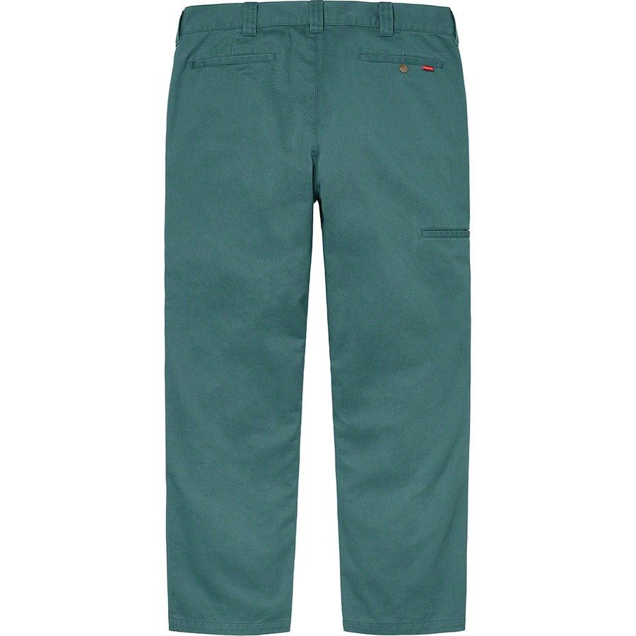 Details on Work Pant Work Green from spring summer 2022 (Price is $128)