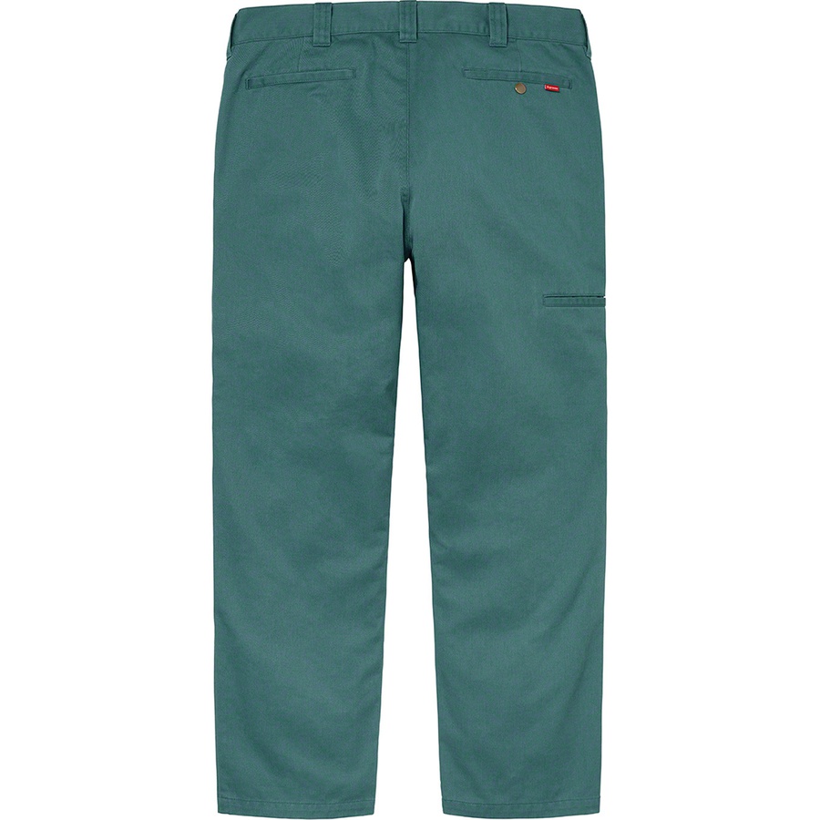 Details on Work Pant Work Green from spring summer
                                                    2022 (Price is $128)