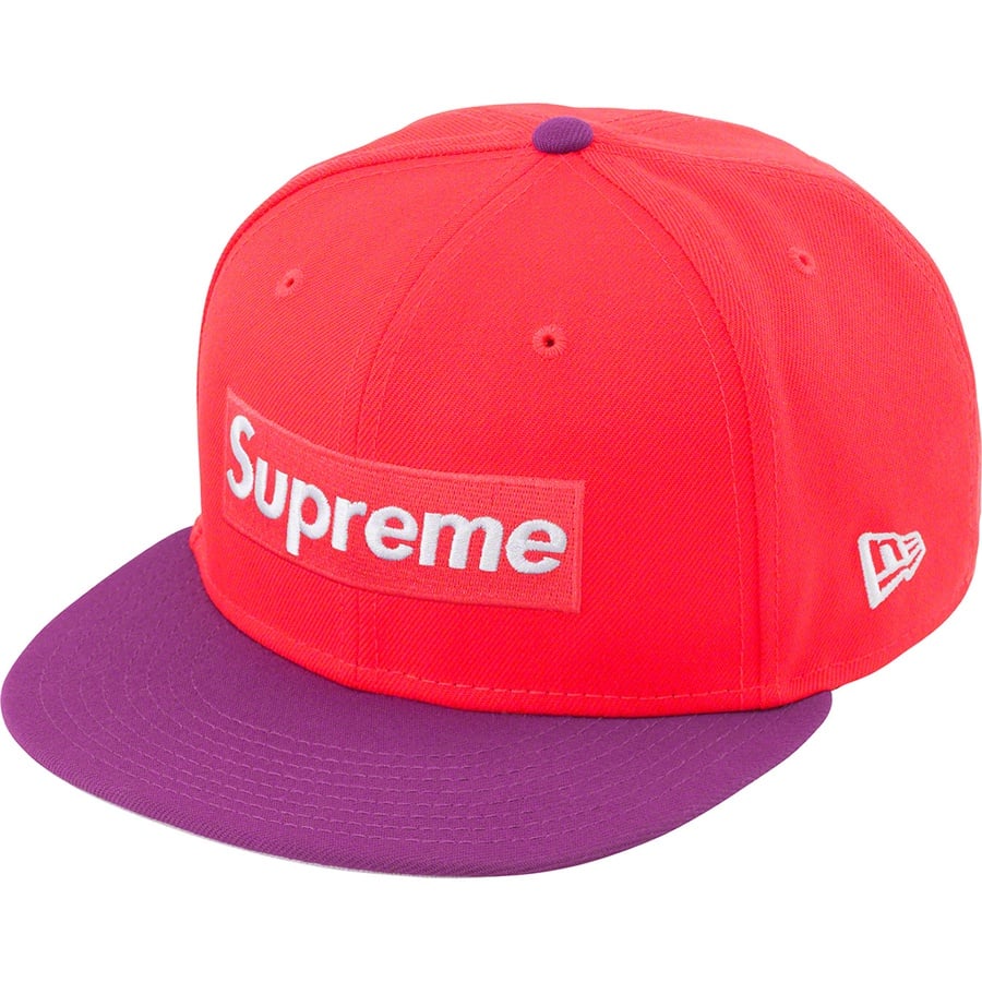 Details on 2-Tone Box Logo New Era Coral from spring summer
                                                    2022 (Price is $48)