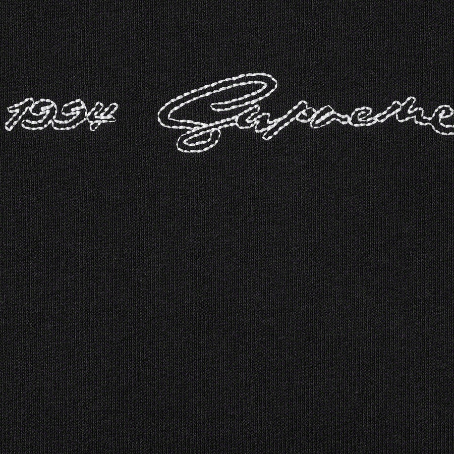 Script Stripe Hooded Sweatshirt - spring summer 2022 - Supreme