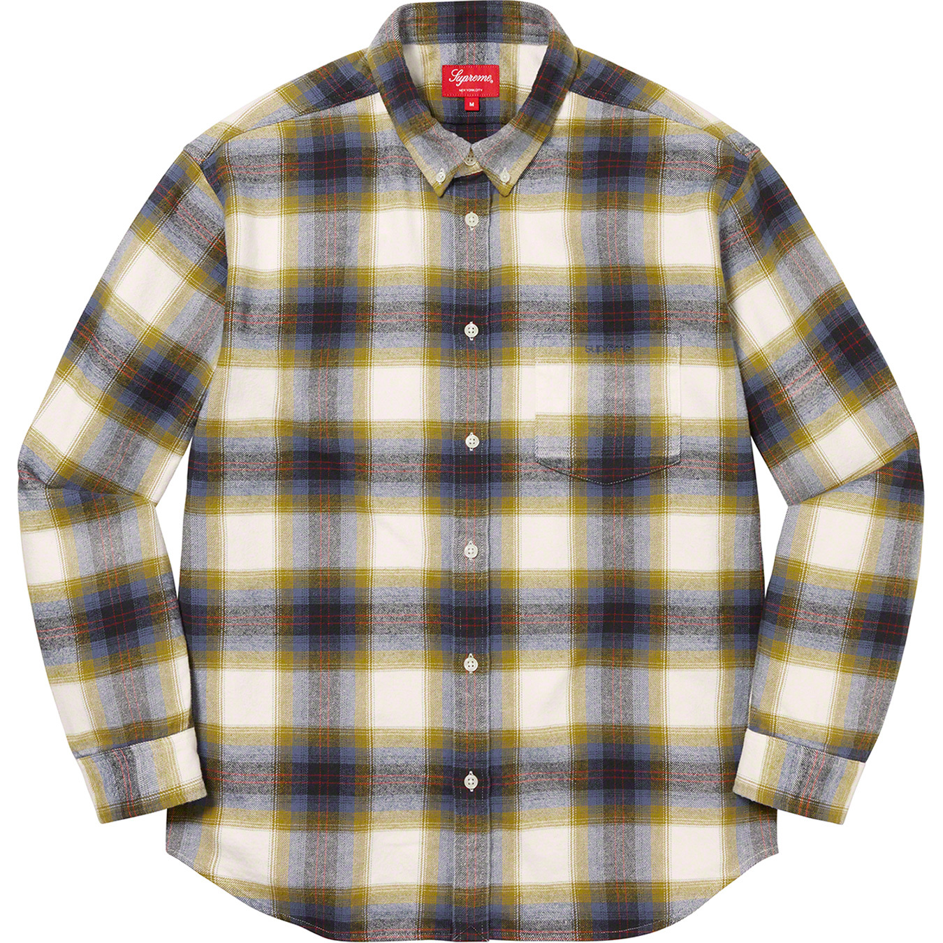 Brushed Plaid Flannel Shirt - spring summer 2022 - Supreme