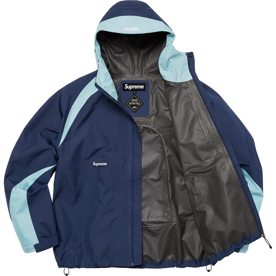 Details on GORE-TEX PACLITE Jacket Navy from spring summer
                                                    2022 (Price is $348)