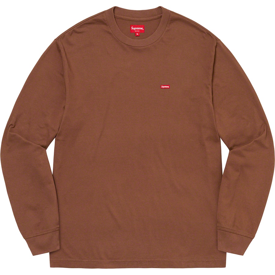 Details on Small Box L S Tee Brown from spring summer
                                                    2022 (Price is $68)