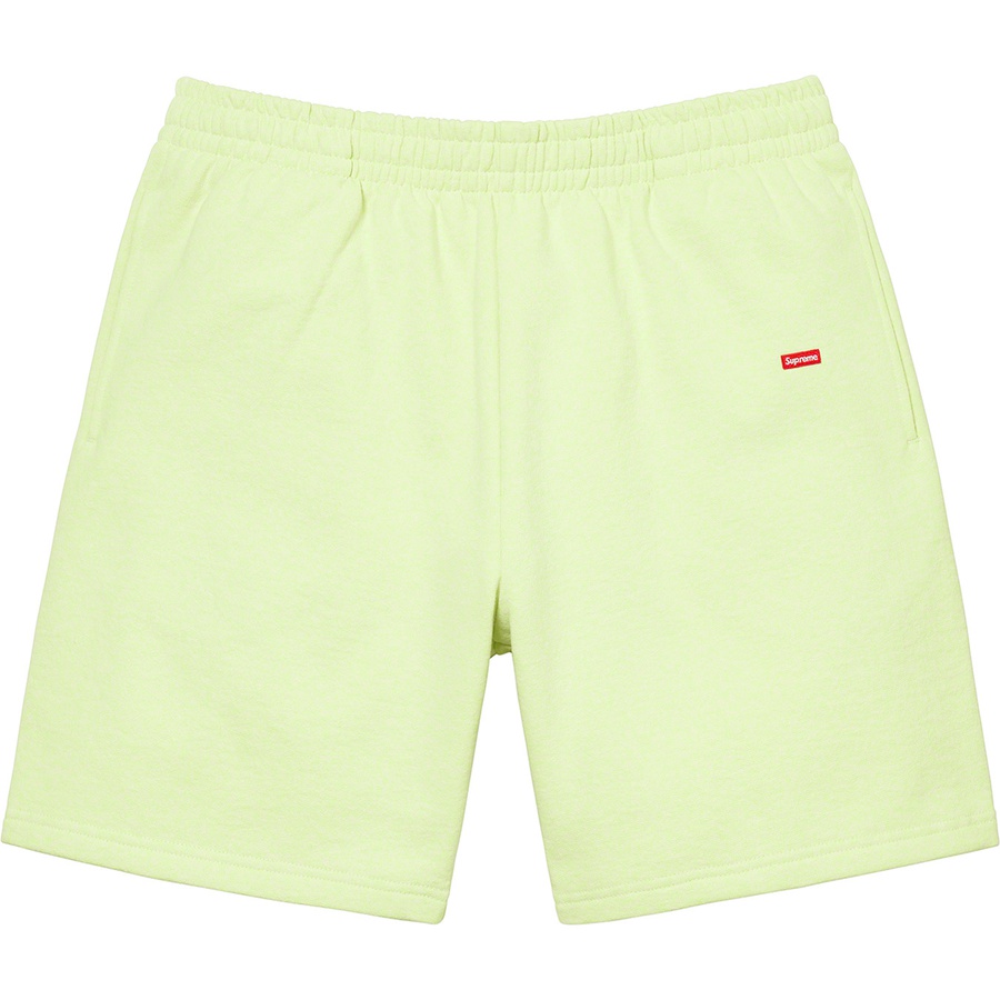 Supreme Small Box Sweatshort (SS22) - Pale Green - $118
