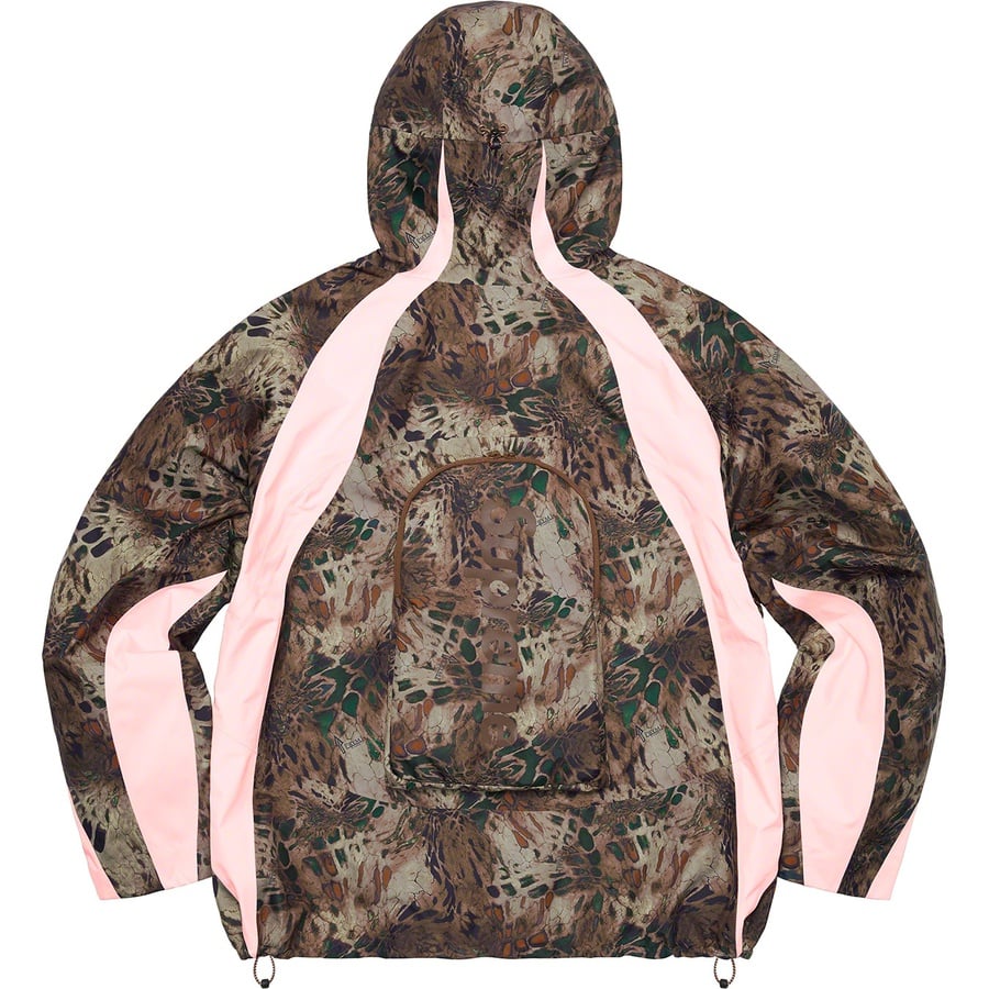 Details on GORE-TEX PACLITE Jacket Brown Prym1 Camo from spring summer 2022 (Price is $348)