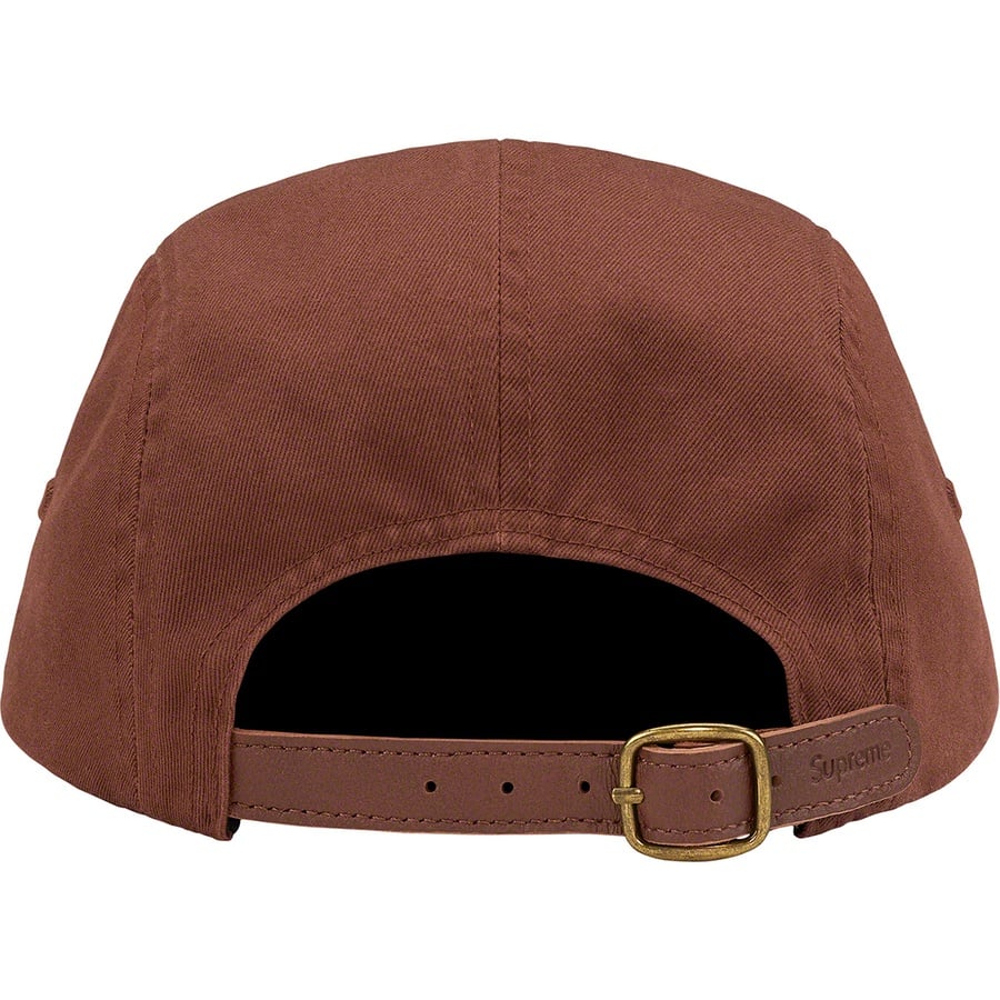 Details on Washed Chino Twill Camp Cap Brown from spring summer 2022 (Price is $48)