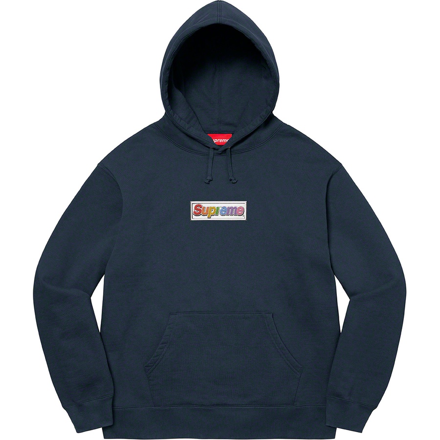 Bling Box Logo Hooded Sweatshirt - spring summer 2022 - Supreme