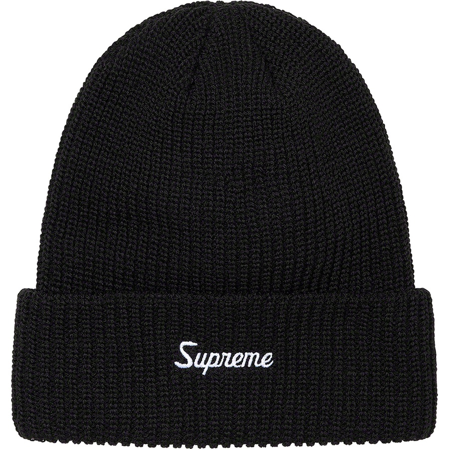 Details on Loose Gauge Beanie Black from spring summer
                                                    2022 (Price is $38)