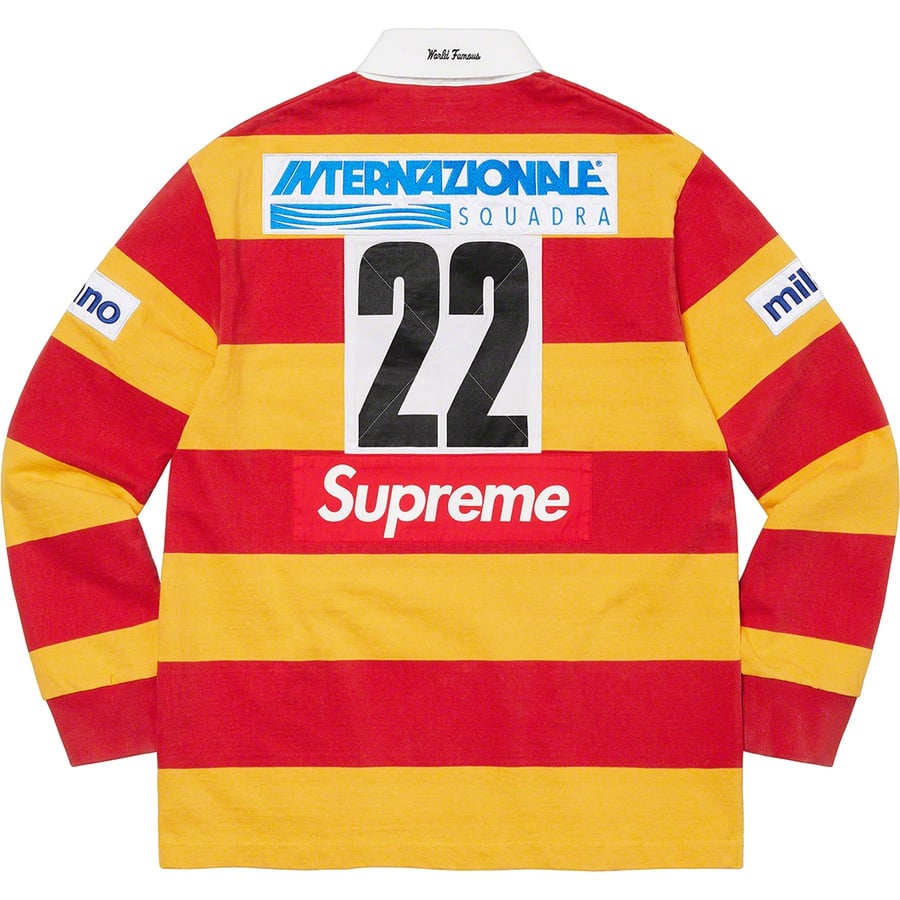 Details on Stripe Rugby Red from spring summer 2022 (Price is $138)