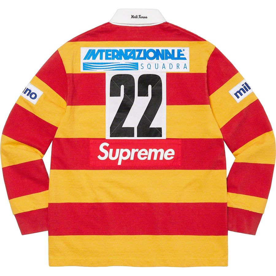 Details on Stripe Rugby Red from spring summer
                                                    2022 (Price is $138)