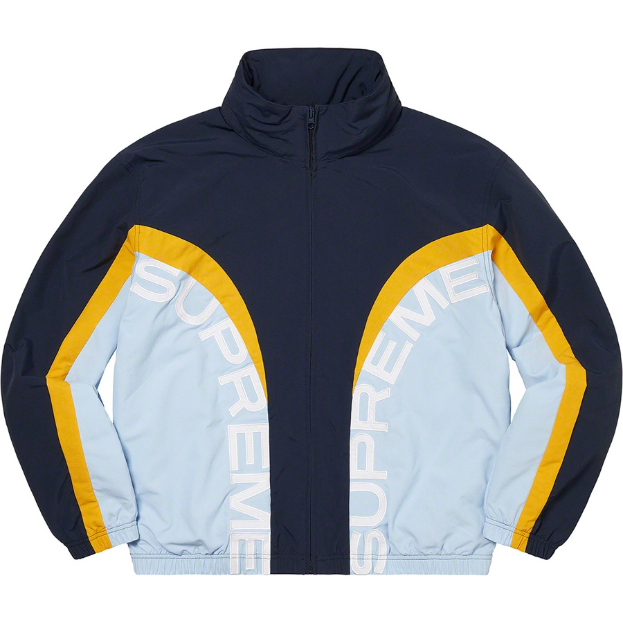 Details on Curve Track Jacket Navy from spring summer
                                                    2022 (Price is $168)