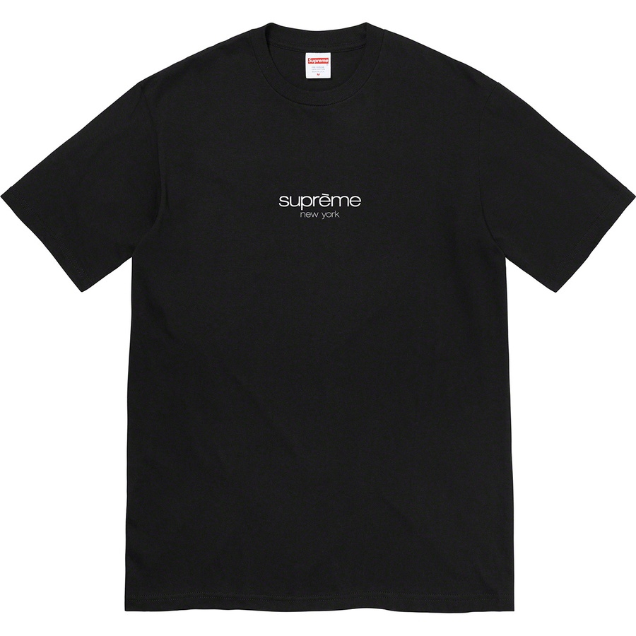 Details on Classic Logo Tee Black from spring summer 2022 (Price is $40)
