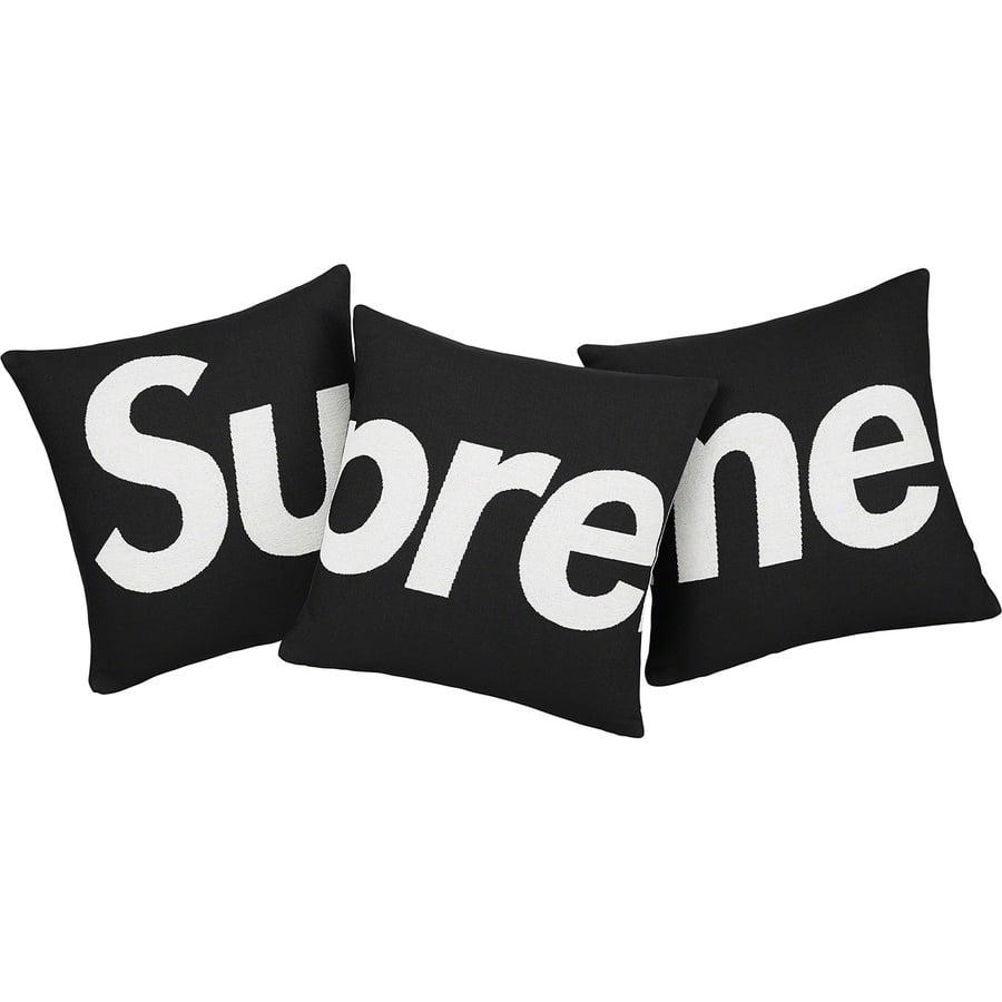 Details on Supreme Jules Pansu Pillows (Set of 3) Black from spring summer
                                                    2022 (Price is $398)